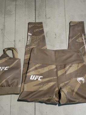 x UFC Women's Camo Set- Olive Brown